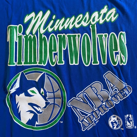 Men’s VINTAGE 1991 NBA Minnesota Timberwolves t-shirt. - Picture 2 of 3